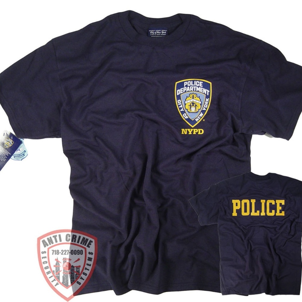 NYPD T-Shirt Officially Licensed By New York City
